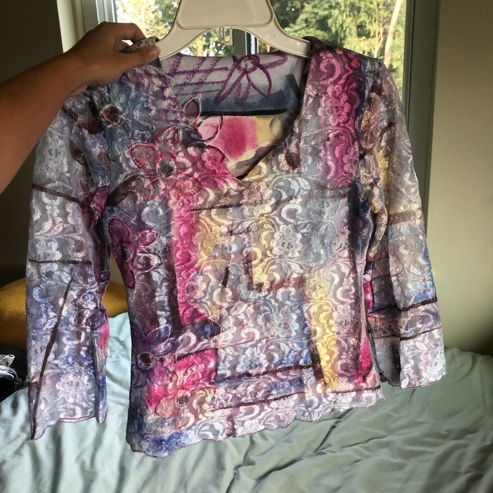 LISA FRANK // Y2K Inspired Top